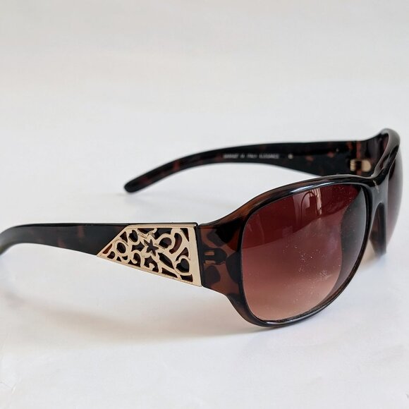 NWT True Vintage 90's Women Fashion Designer Sunglasses (D. Tortoise) - Picture 2 of 5